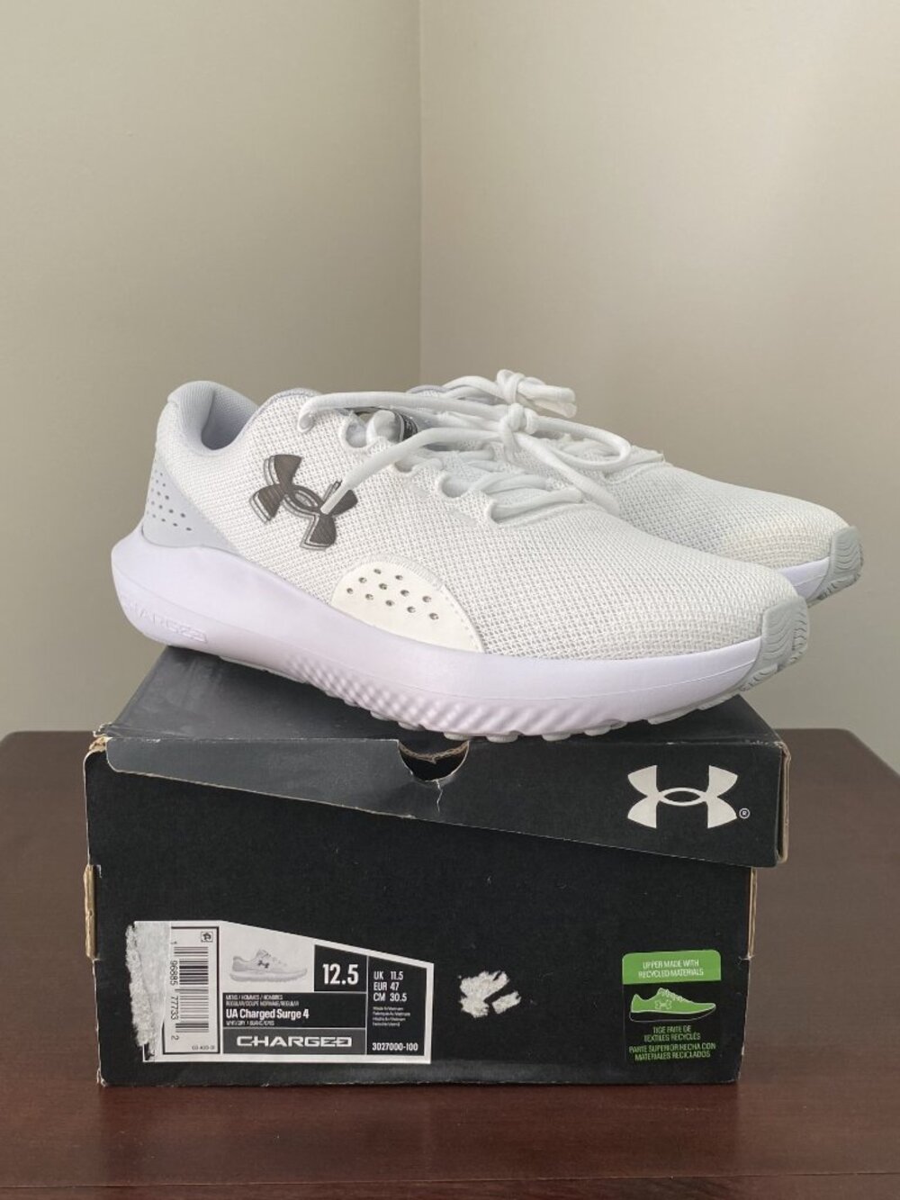 Under Armour Charged Surge 4 Running Shoes NIB - Picture 6 of 15